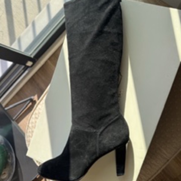 Coach Mina Hi Heel Suede Boot